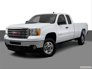 2013 GMC Sierra 2500 HD Extended Cab 4-door SLT  Pickup Front angle medium view photo
